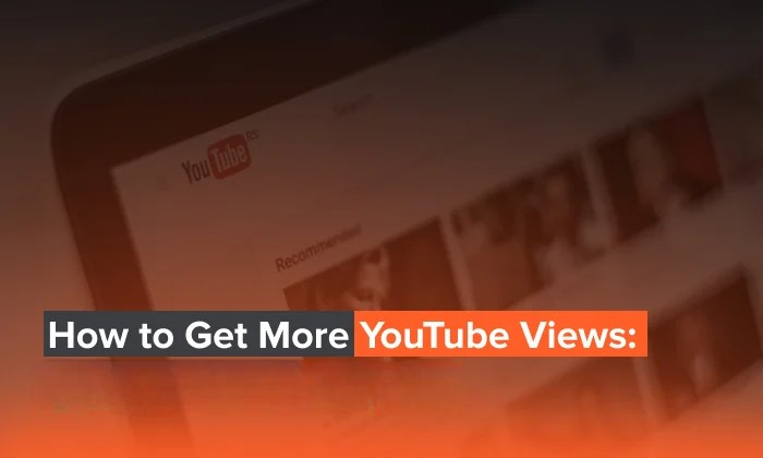 YouTube marketing banner showing tips to get more YouTube views and grow channel reach